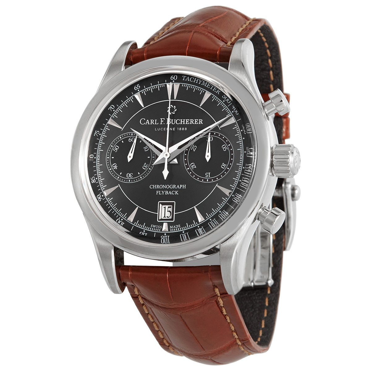 Carl F. Bucherer Manero Chronograph Black Dial Unisex Watch 00.10919.08.33.01