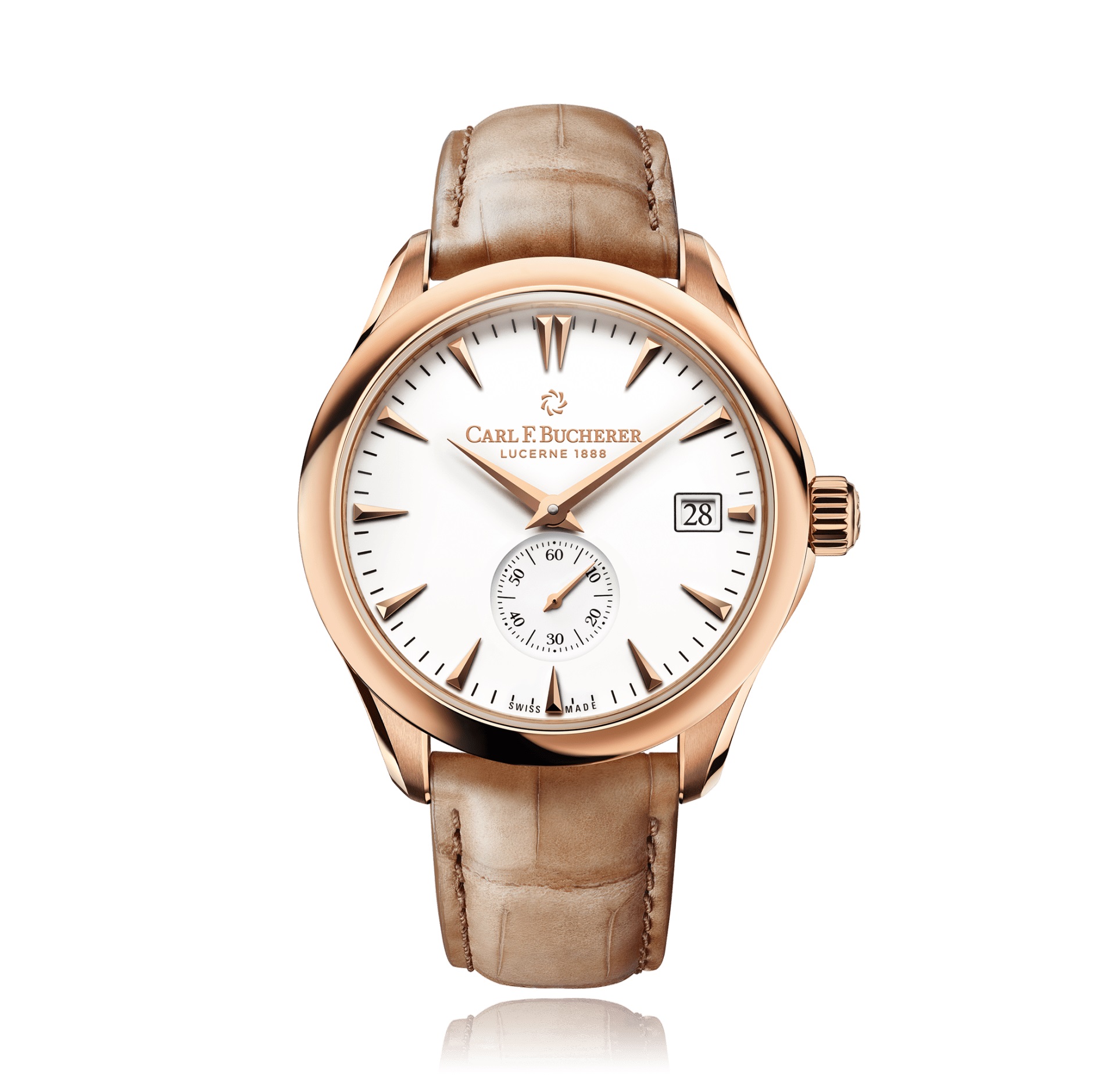 Carl F. Bucherer Manero Periphersal Automatic White Dial Men's Watch 00.10921.03.23.01