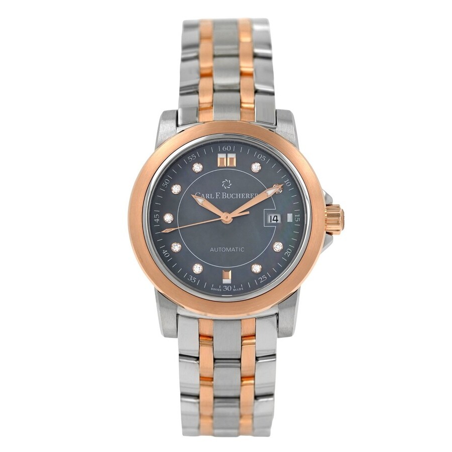 Carl F. Bucherer Patravi Automatic Black Dial Ladies Watch 00.10637.07.87.21