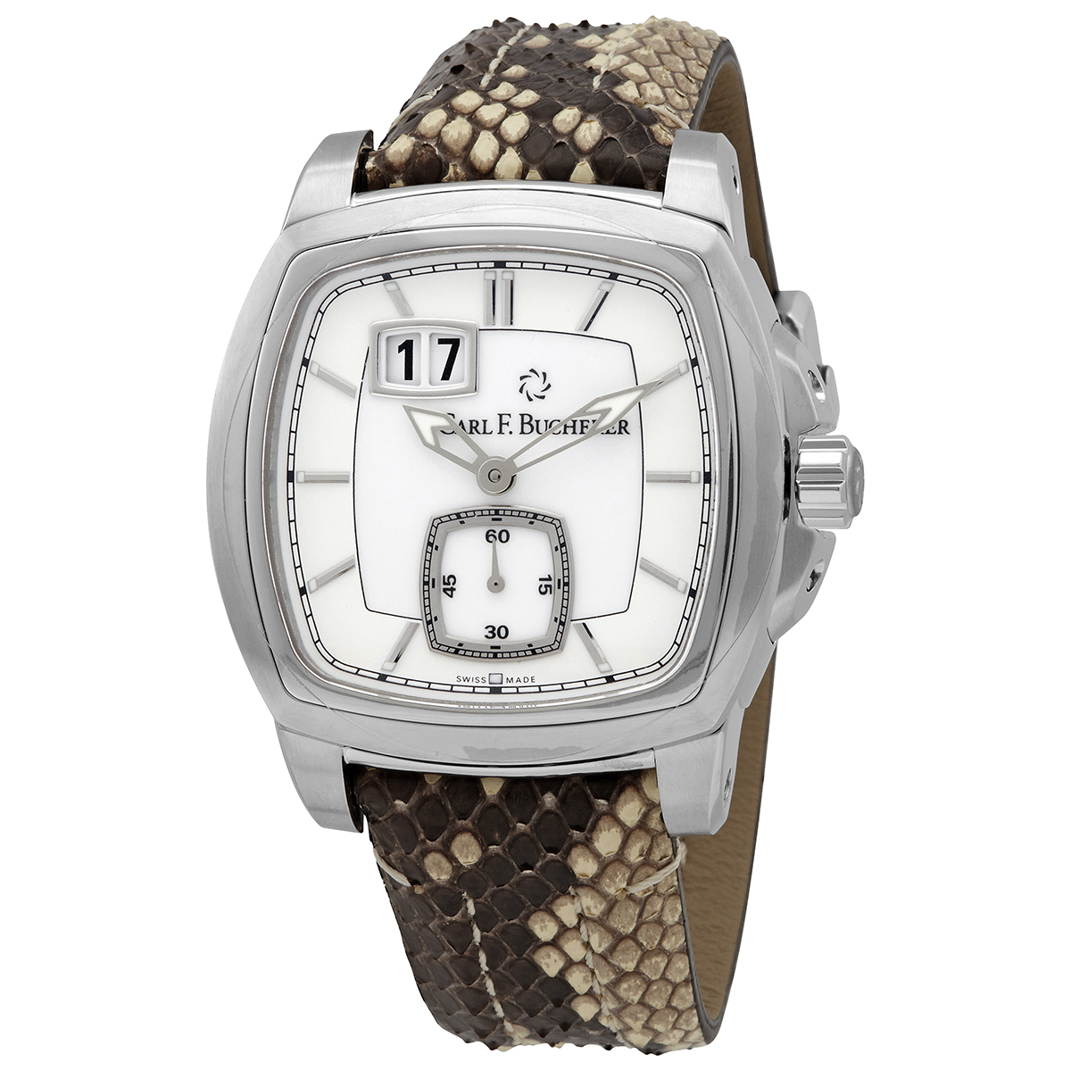 Carl F. Bucherer Patravi EvoTec Automatic White Dial Watch 00.10628.08.23.01