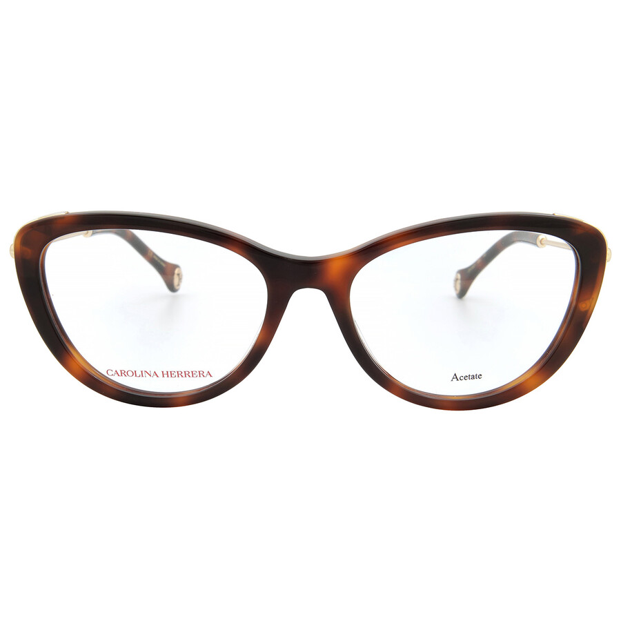 Carolina Herrera Demo Cat Eye Ladies Eyeglasses Ch 0021 005l 54
