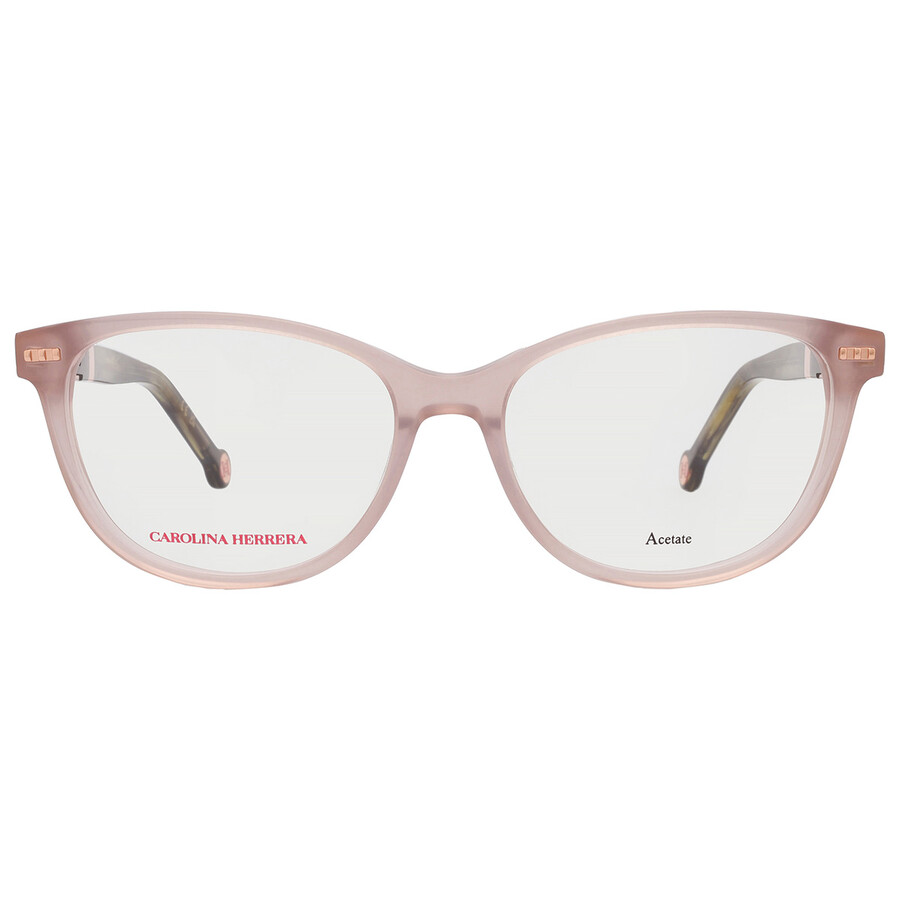 Carolina Herrera Demo Cat Eye Ladies Eyeglasses Ch 0048 03io 53