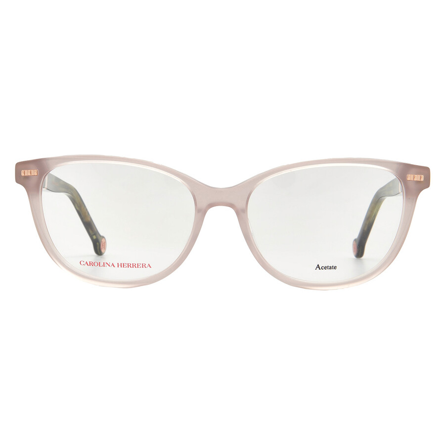 Carolina Herrera Demo Cat Eye Ladies Eyeglasses Ch 0048 03io 55 In Gold