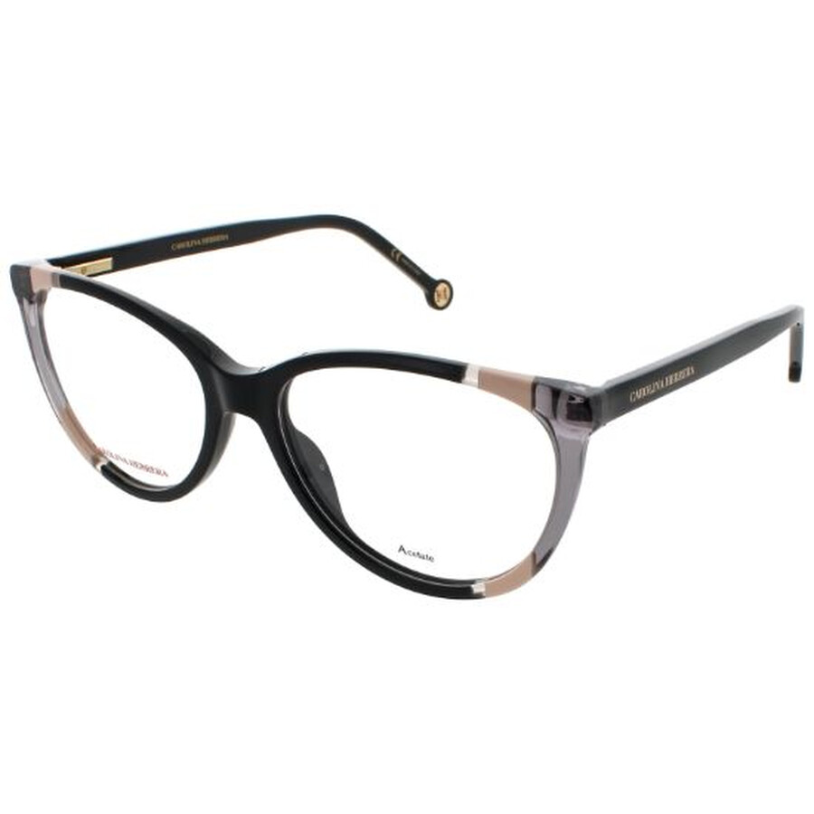 Carolina Herrera Demo Cat Eye Ladies Eyeglasses Ch 0064 0kdx 55 In Gray