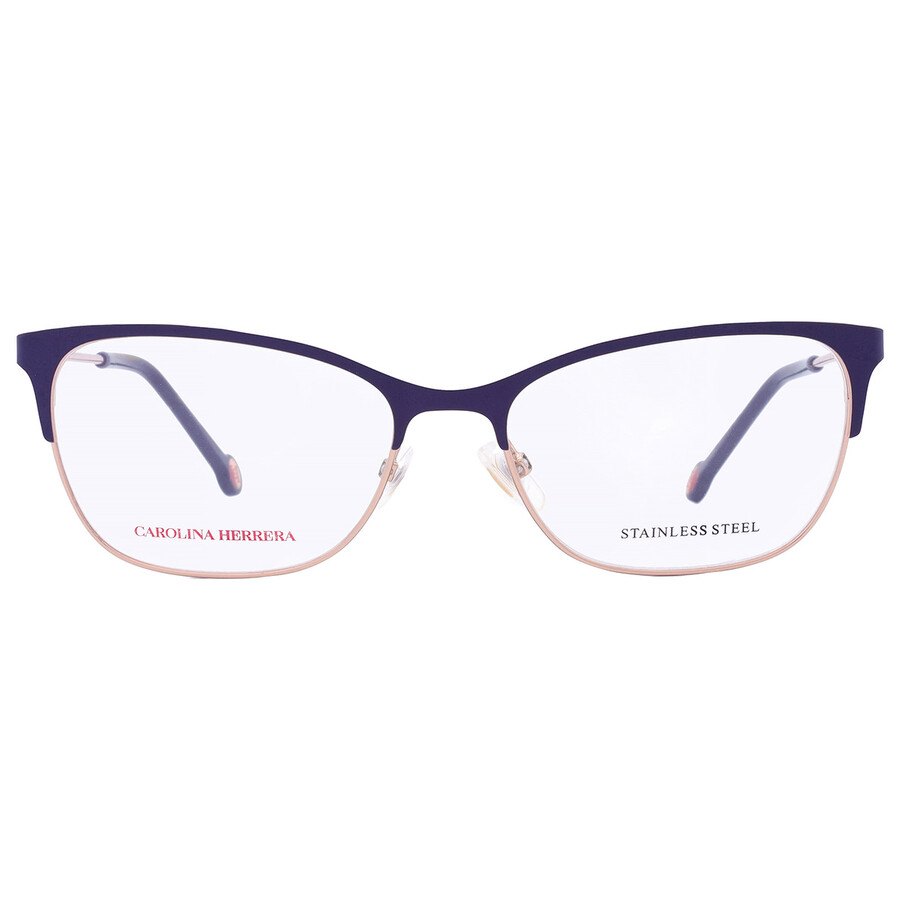 Carolina Herrera Demo Cat Eye Ladies Eyeglasses Ch 0074 0lks 53