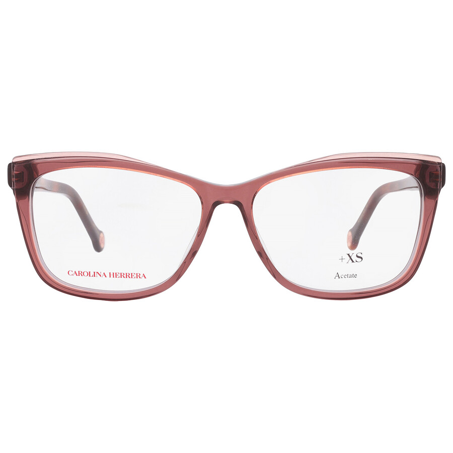 Carolina Herrera Demo Cat Eye Ladies Eyeglasses Her 0208 0nux 55