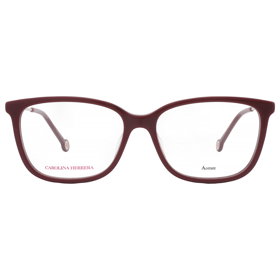 Carolina Herrera Demo Rectangular Ladies Eyeglasses Ch 0072 0lhf 54