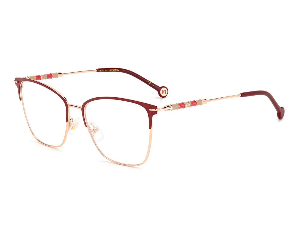 Carolina Herrera Demo Square Ladies Eyeglasses CH 0040 0YK9  display picture 3