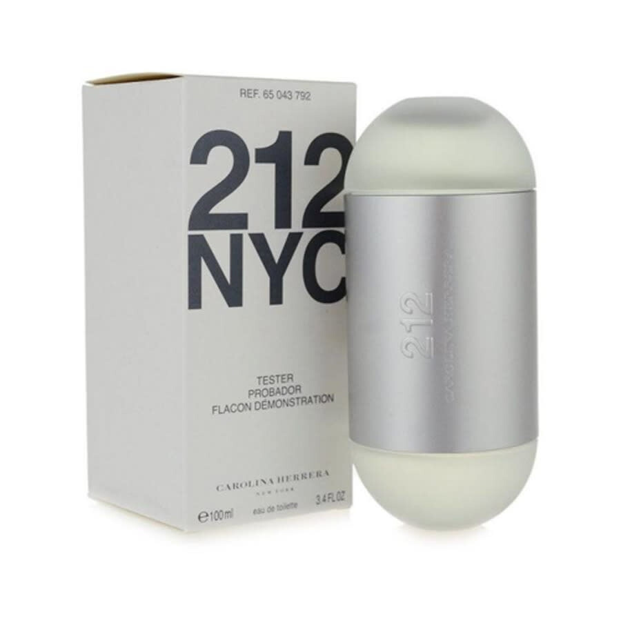 Carolina Herrera Ladies 212 Nyc Edt 3.4 oz Spray (tester) Fragrances 8411061707005 In Yellow/pink/white/black