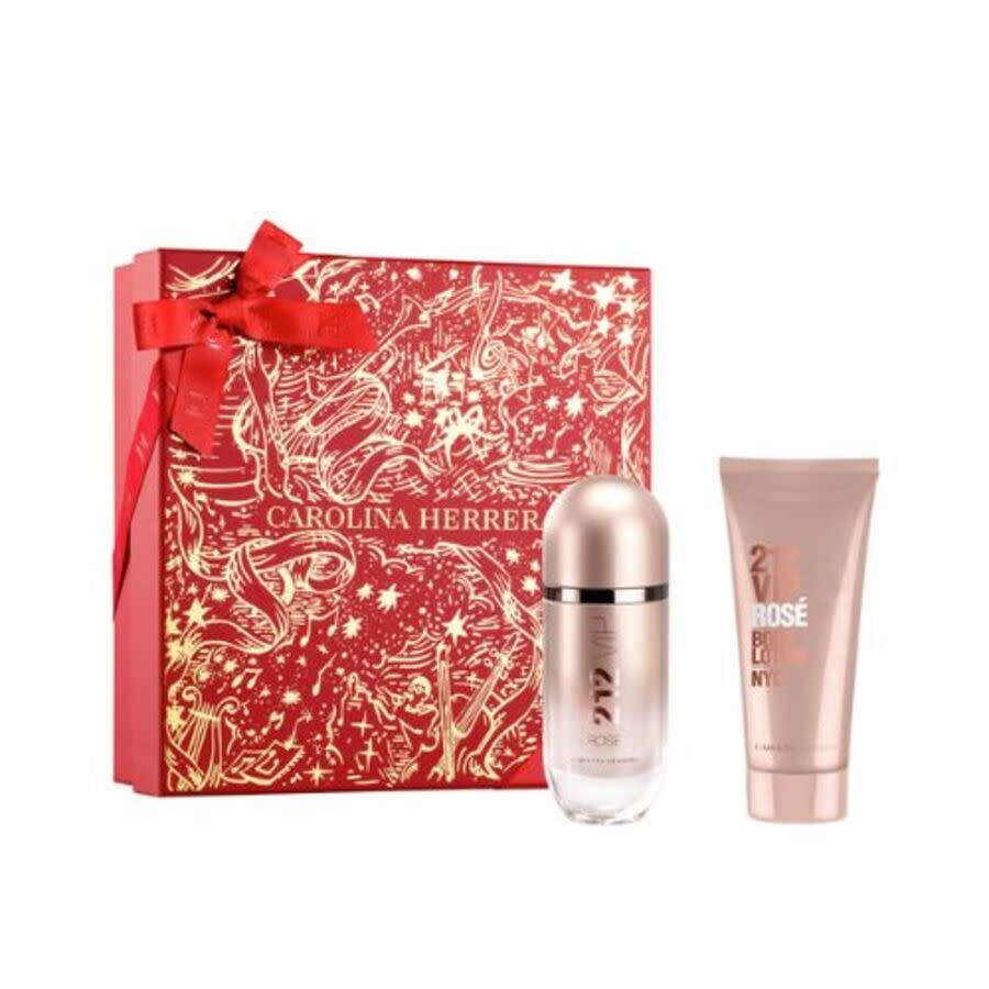 Carolina Herrera Ladies 212 Vip Rose Gift Set Fragrances 8411061122518