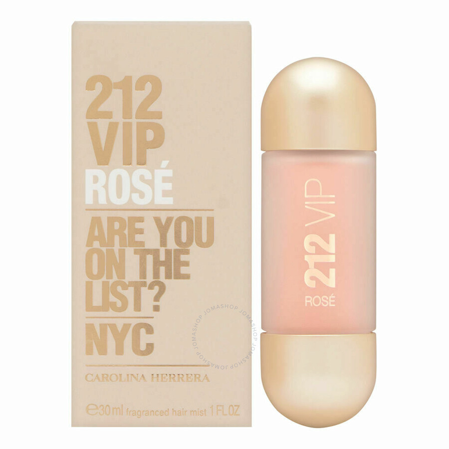 Shop Carolina Herrera Ladies 212 Vip Rose Hair Mist 1.0 oz Fragrances 8411061945308