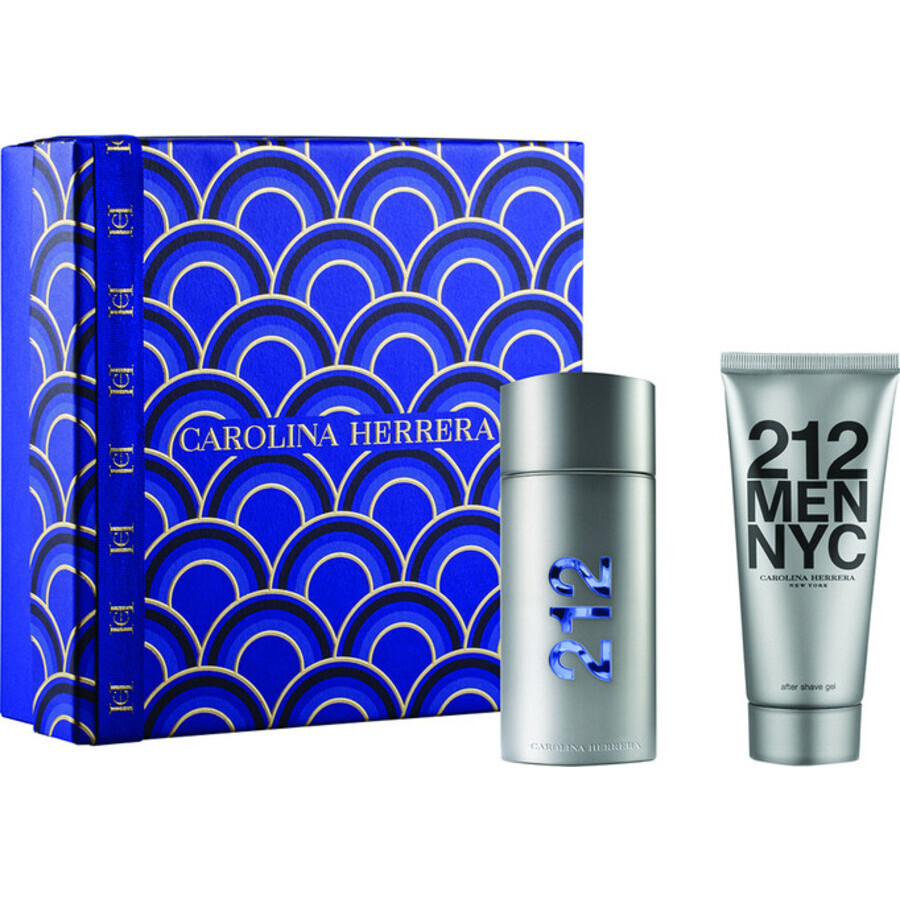 Carolina Herrera Men's 212 Gift Set Fragrances 8411061092361 In Green