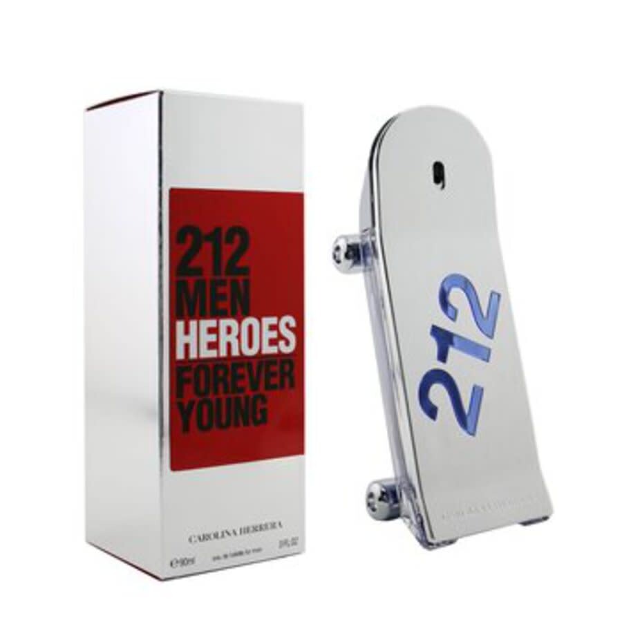 Carolina Herrera Men's 212 Heroes Forever Young Edt Spray 3 oz Fragrances 8411061972656 In N/a