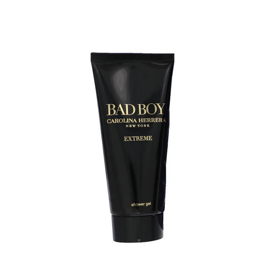 Carolina Herrera Men's Bad Boy Extreme Shower Gel 3.4 oz (tester) Fragrances 8411061057211 In Black
