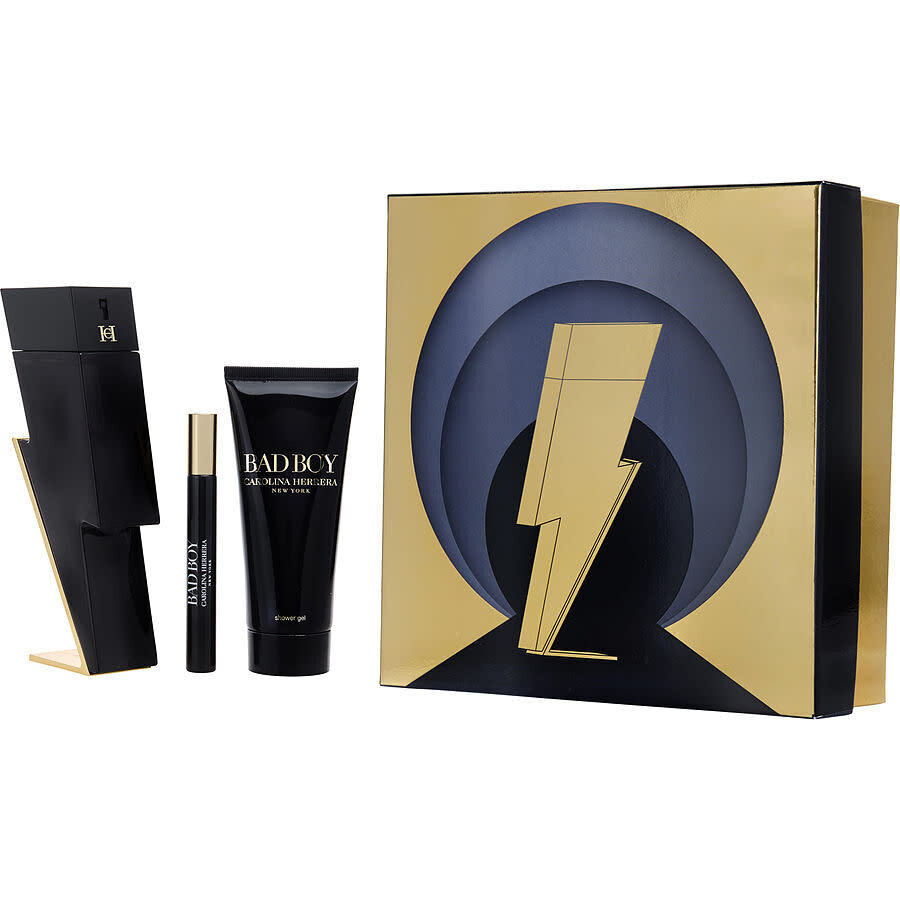 Carolina Herrera Unisex Bad Boy Gift Set Fragrances 098465216865