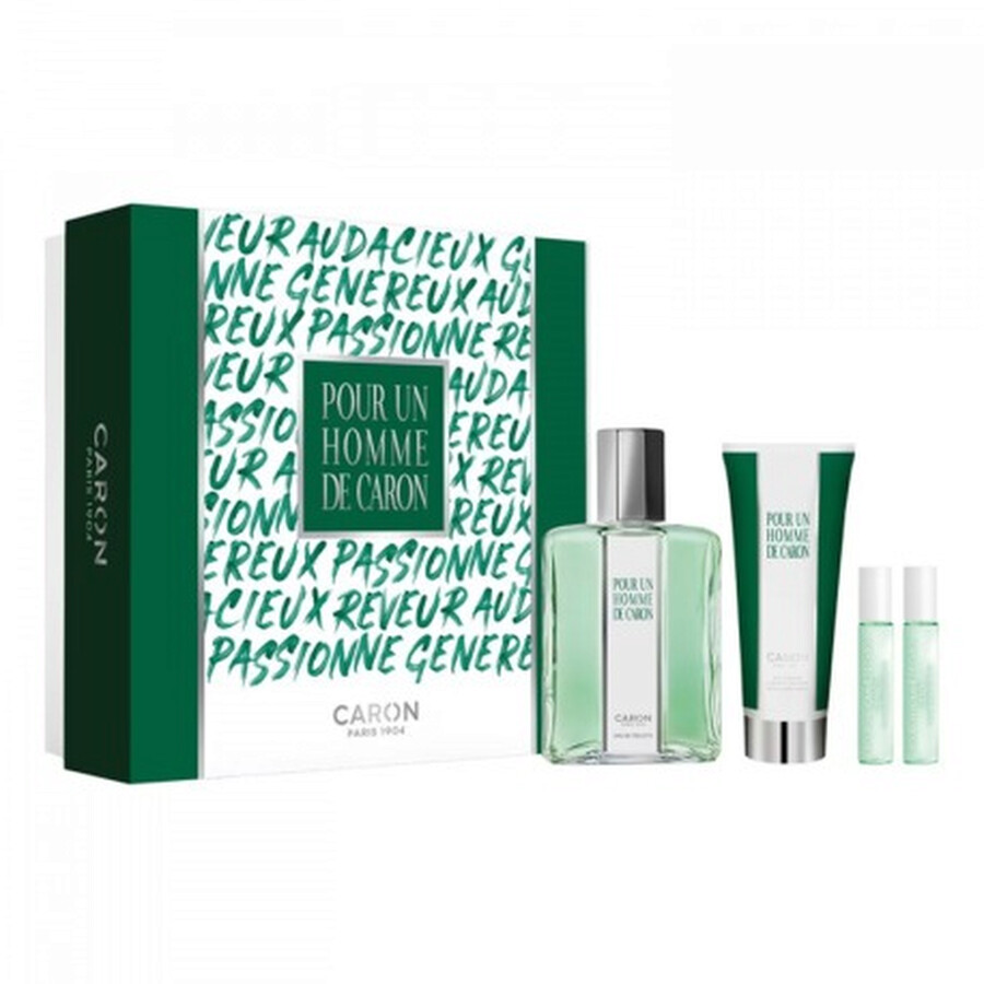 Caron Men's Pour Un Homme Gift Set Fragrances 3387952099281