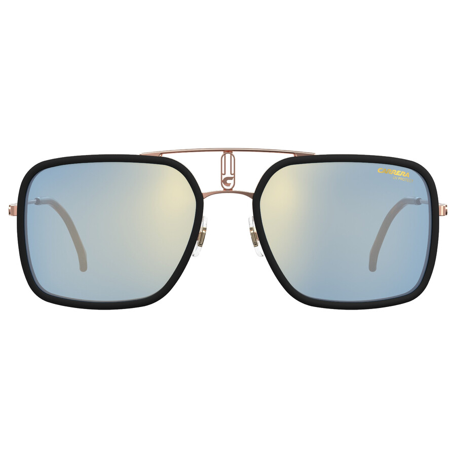 Carrera Blue Pilot Sunglasses 1027S 26S/2Y 59 716736230788 Sunglasses