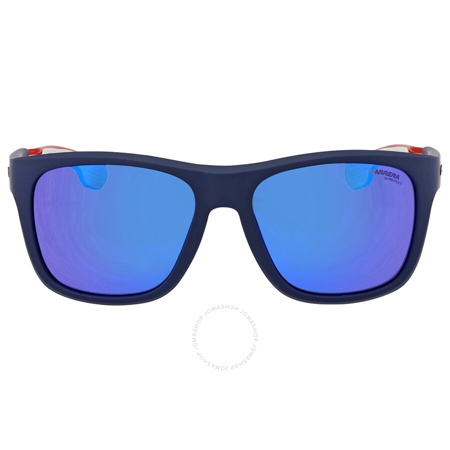 Carrera Blue Rectangular Men's Sunglasses CARRERA 4007/S 0RCT 56