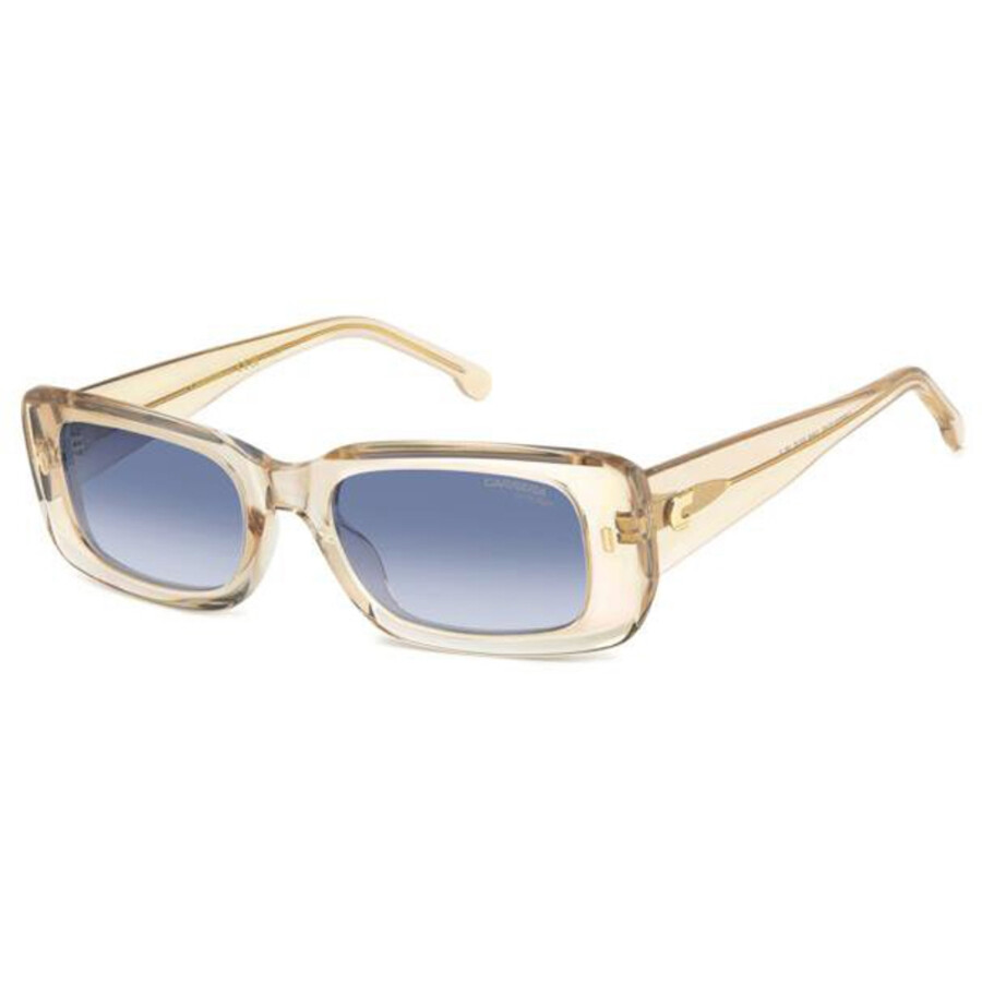 Carrera Blue Shaded Rectangular Ladies Sunglasses 3014/s 010a/08 53 In Neutral