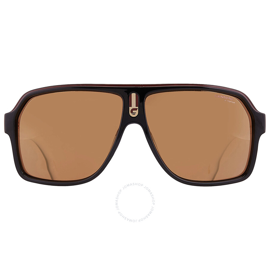Carrera Brown Gold Mirror Navigator Unisex Sunglasses  1001/s 0oit/k1 62