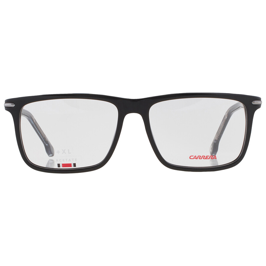 Carrera Demo Rectangular Men's Eyeglasses  286 0807 54 In Black