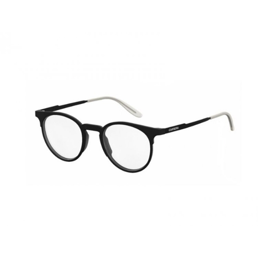 Carrera Demo Round Unisex Eyeglasses  6665 0gtn 47 In Black