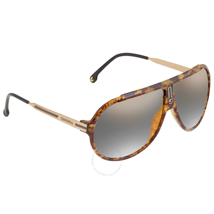 Carrera Endurance Grey Gradient Pilot Unisex Sunglasses Endurance 65/n 0epz/fq 63 In Grey