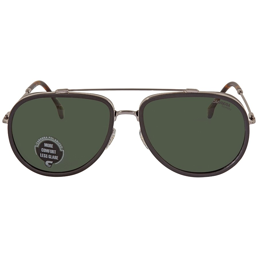 Carrera Green Polarized Sunglasses Unisex Sunglasses CARRERA166S06LB59