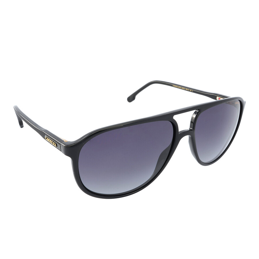 Carrera Grey Gradient Pilot Men's Sunglasses  257/s 0807/9o 60 In Grey
