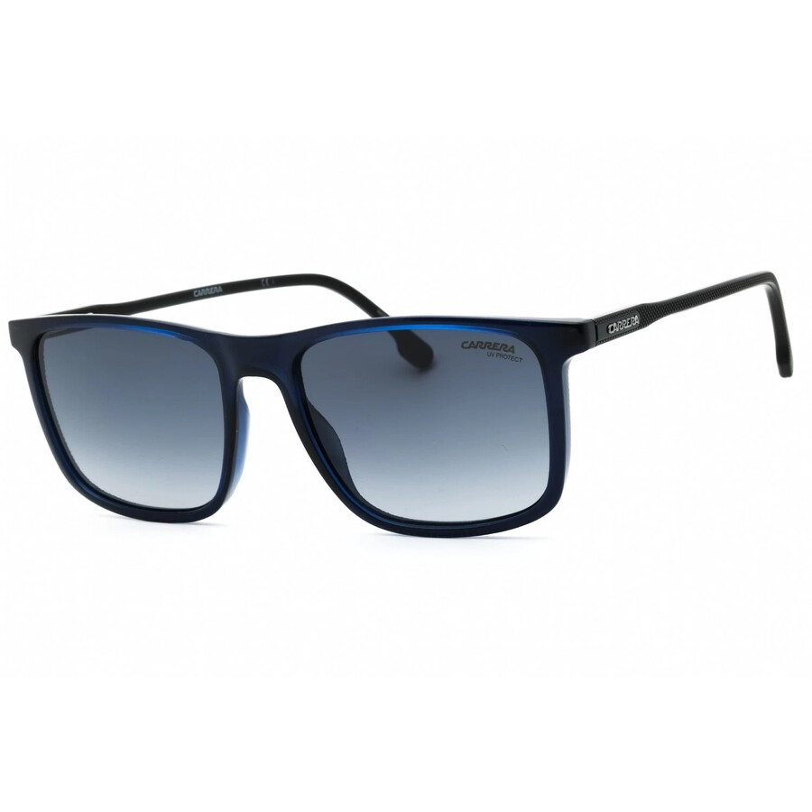 Carrera Grey Gradient Square Men's Sunglasses  231/s 0pjp/9o 55 In Blue