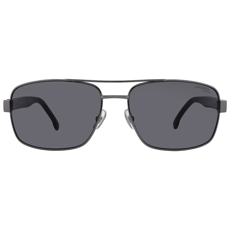 Carrera Grey Rectangular Men's Sunglasses  8063/s 0kj1/ir 61
