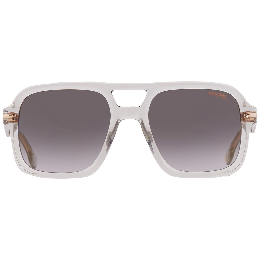Carrera Grey Shaded Gold Mirror Navigator Men's Sunglasses