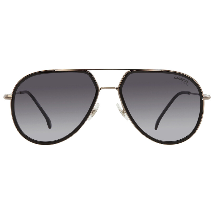 Carrera Grey Shaded Pilot Unisex Sunglasses 295/s 0807/9o 58 In Grey