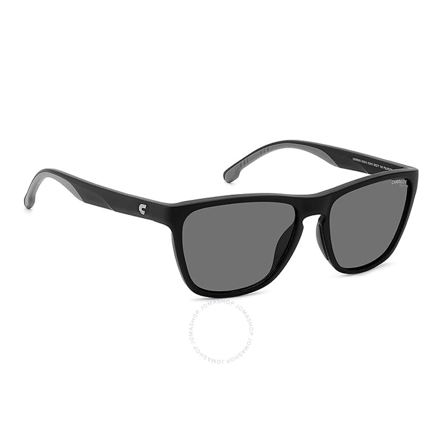 Carrera Polarized Grey Square Unisex Sunglasses  8058/s 0003/m9 56