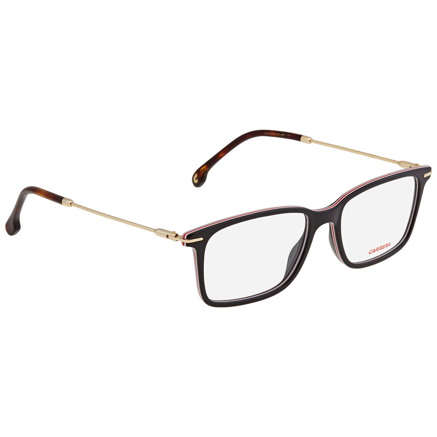 Carrera Men's Black Square Eyeglass Frames CARRERA2050WR70052 CARRERA