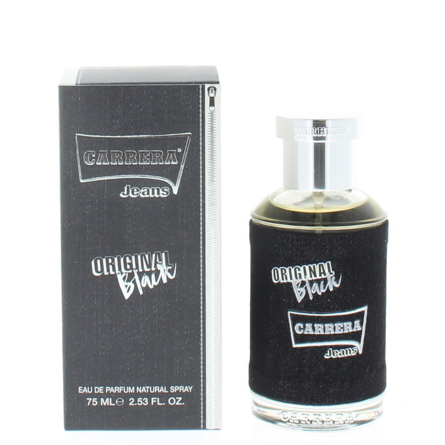 Carrera Men's Jeans Original Black Uomo Edp Spray 2.53 oz Fragrances 8050612931775
