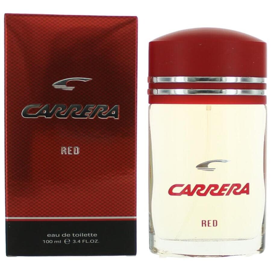 Carrera Men's Red Edt Spray 3.4 oz Fragrances 827669008754