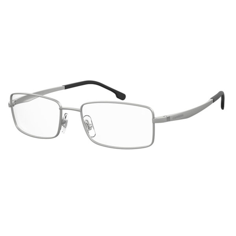 Carrera Men's Silver Tone Square Eyeglass Frames CARRERA88550R810058