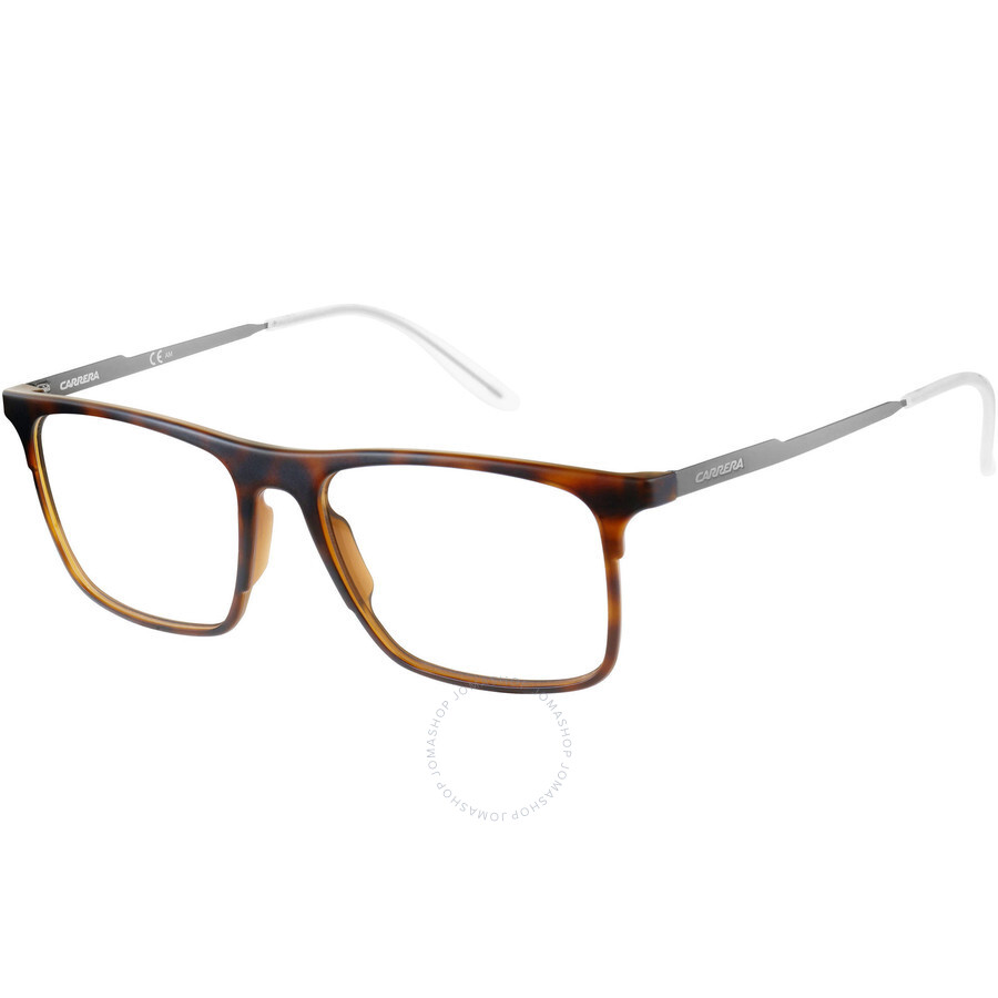 Carrera Men's Tortoise Square Eyeglass Frames Ca 6667 0R8Q 00 53