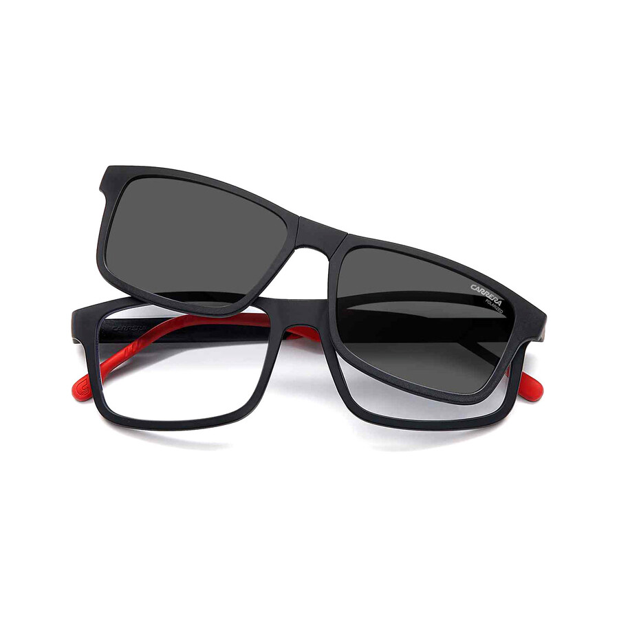 Carrera Polarized Green Clip-on Men's Eyeglasses 8053/cs 0003/uc 55