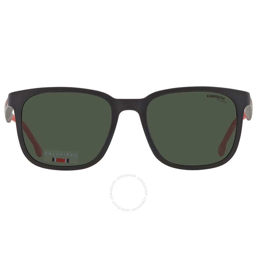 Carrera Polarized Green Square Men's Sunglasses  8046/s 0003/uc 54 In Green