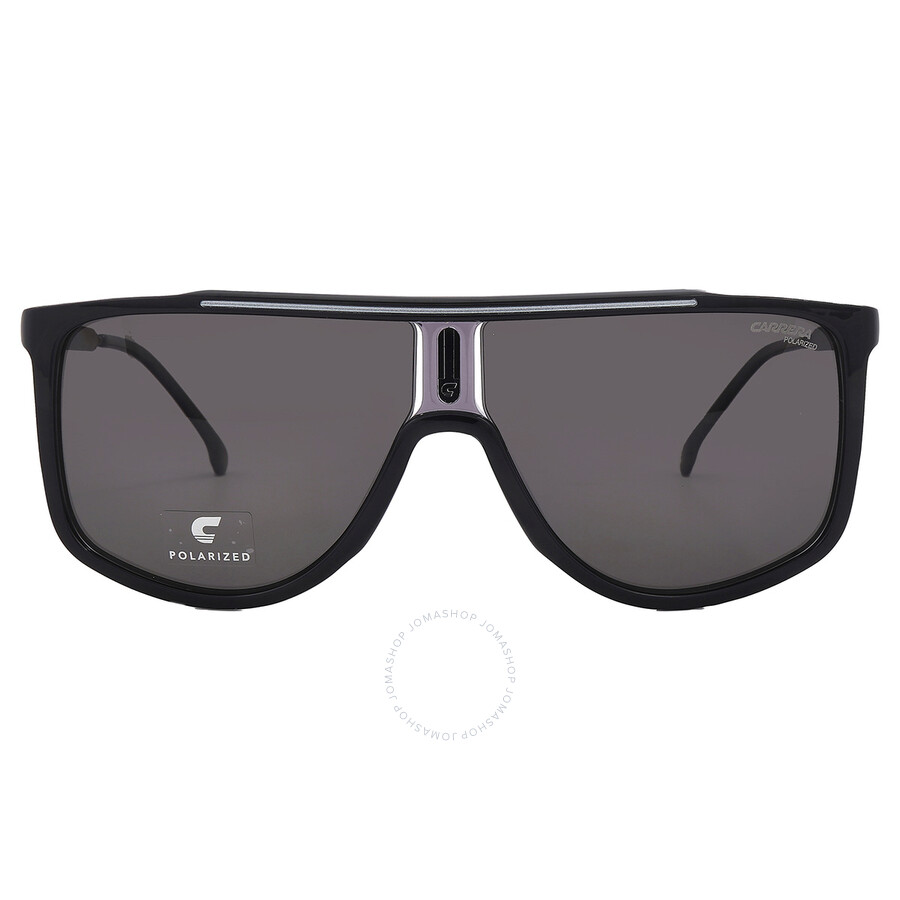 Carrera Polarized Grey Browline Men's Sunglasses 1056/s 008a/m9 61