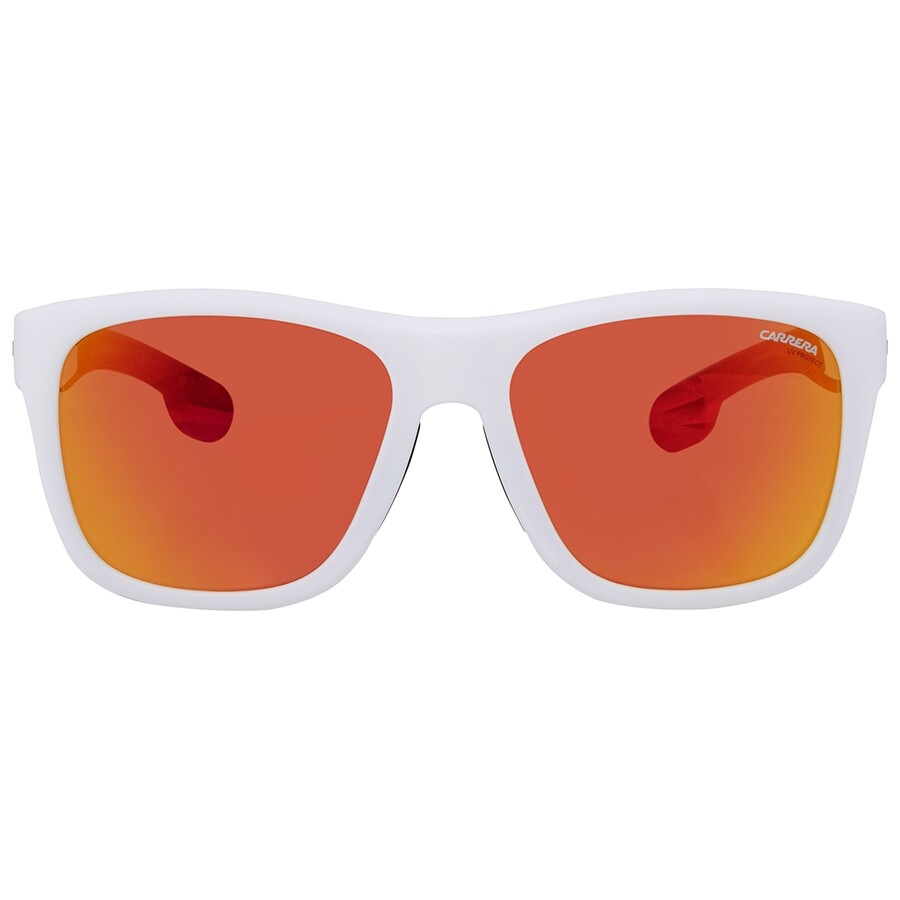 Carrera Red Mirror Rectangular Men's Sunglasses CARRERA 4007/S 6HT 56