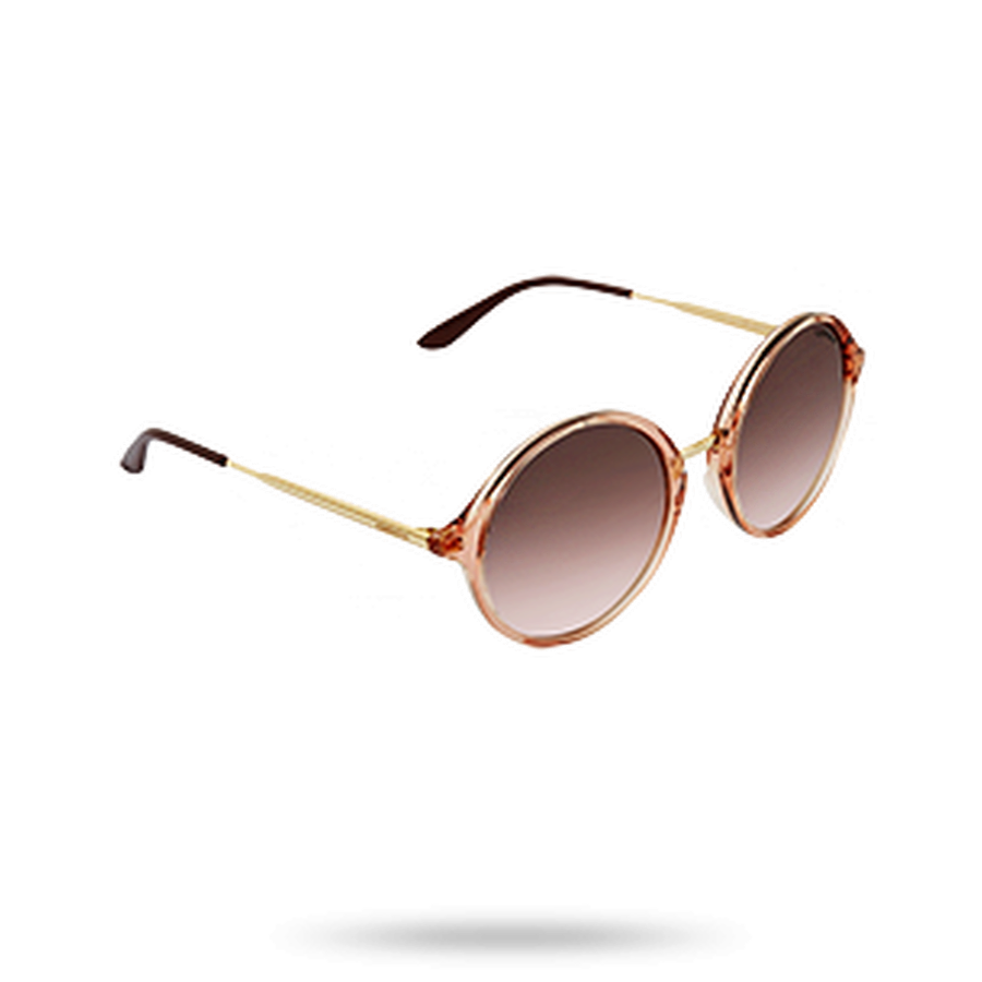 Carrera Brown Mirror Gold Round Ladies Sunglasses CARRERA 5031/S 0QW1