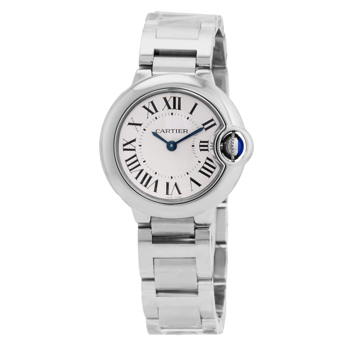 Ballon Bleu 28 mm Silver Dial Watch
