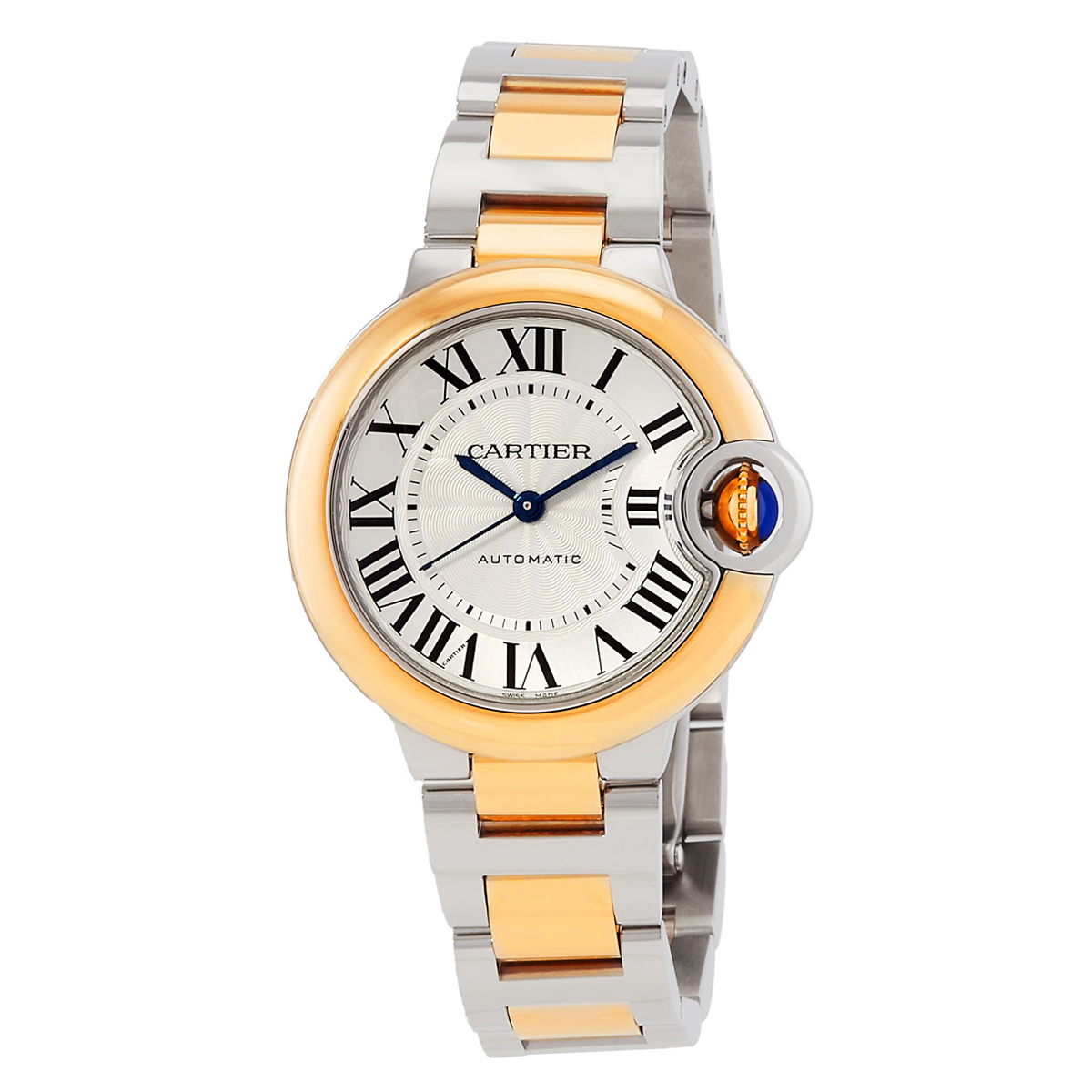 Ballon Bleu 33mm Automatic Silver Dial Ladies Watch