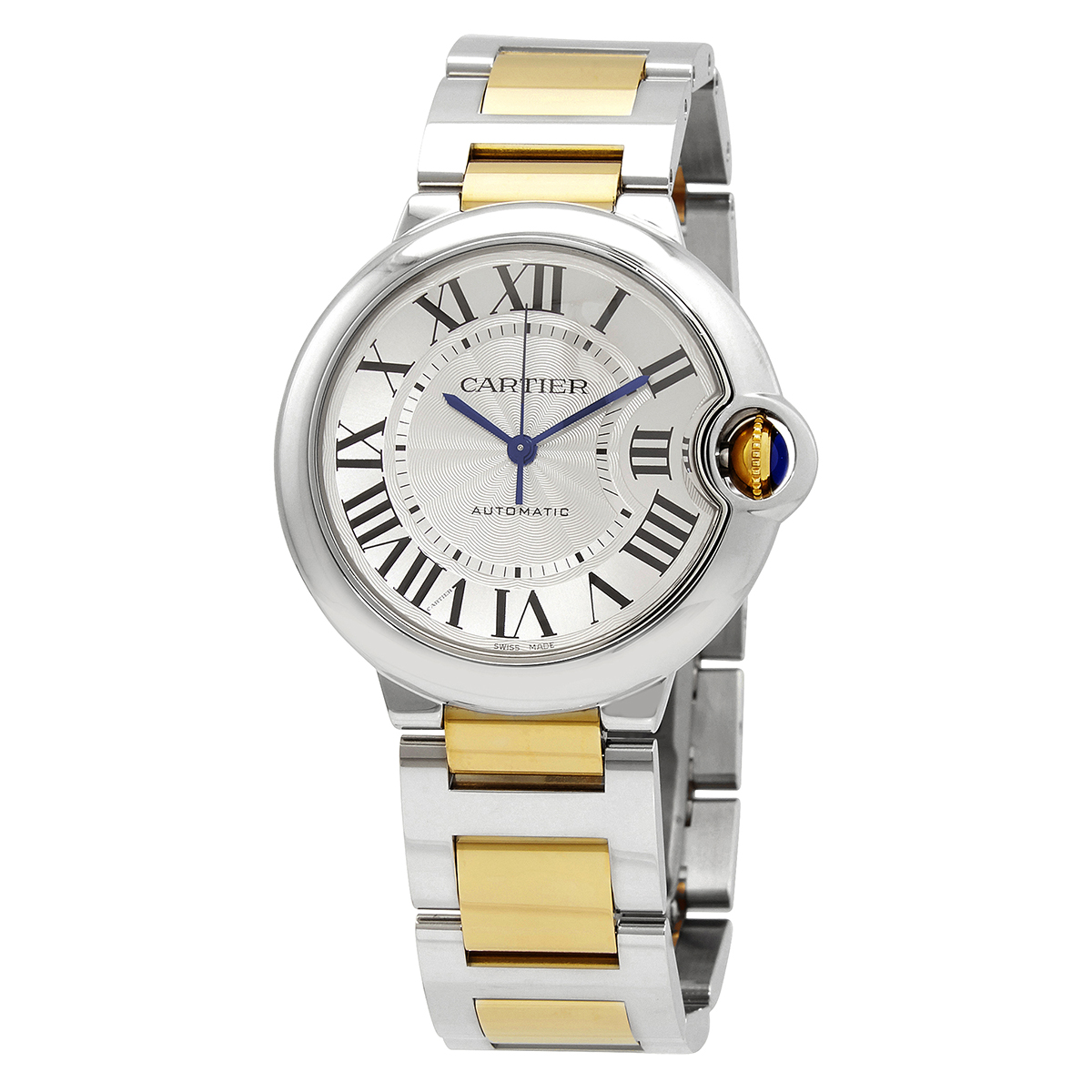 Cartier Ballon Bleu Automatic Silver 