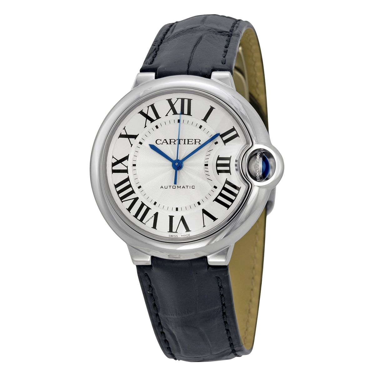 Ballon Bleu Automatic Silver Dial Ladies Watch