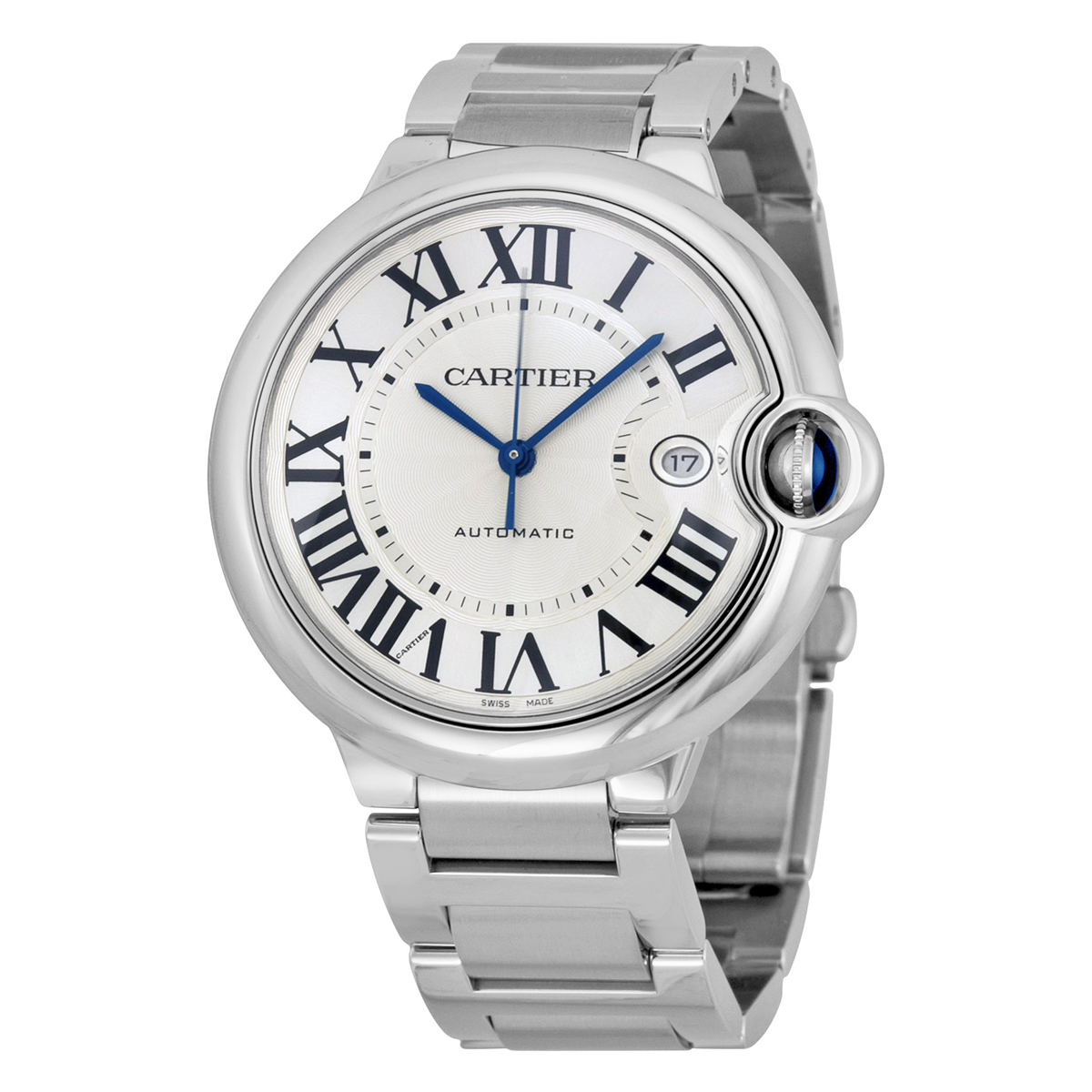 Ballon Bleu de Silver Opaline Dial Automatic Men's Watch