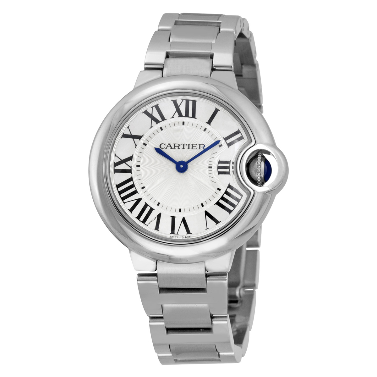 Ballon Bleu Silver Dial Stainless Steel Ladies Watch